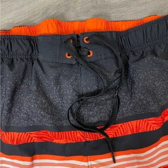 Zeroxposur Orange Men's Swim Shorts - Picture 3 of 6